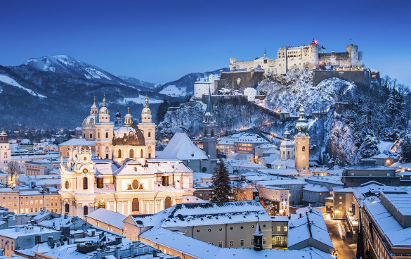 Urlaub in der Gruppe, Stadt Salzburg, Ausflugsziel vom 4 Sterne Hotel Wagrainerhof aus